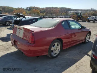 2007 Chevrolet Monte Carlo SS with VIN 2G1WL16C279152105, listed as a Copart auction lot 77103744 with 102,806 mi miles and Salvage Title. Bid and sale history available at carsss.com. Image 3.
