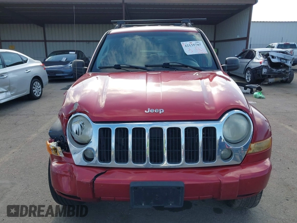 2007 Jeep Liberty Limited with VIN 1J4GL58K47W593789, listed as a IAAI auction lot 42135707 with 175,579 mi miles and . Bid and sale history available at DreamBid. Image 13.