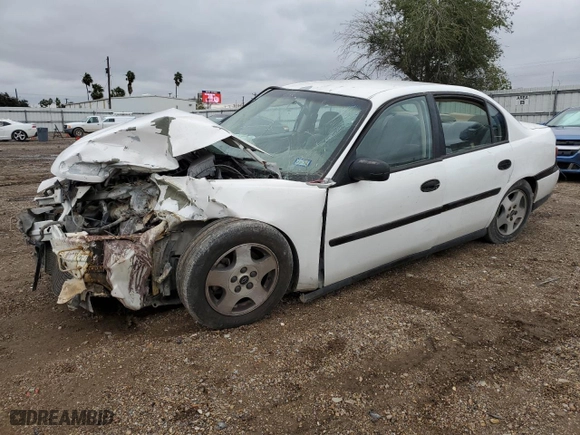2003 Chevrolet Malibu with VIN 1G1ND52J13M657859, listed as a Copart auction lot 42001955 with 0 mi miles and Salvage Title. Bid and sale history available at carsss.com. Image 1.