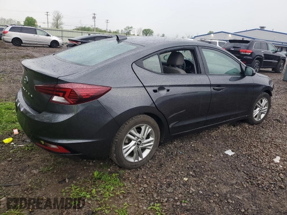 2020 Hyundai Elantra SEL with VIN 5NPD84LF0LH572596, listed as a Copart auction lot 57165155 with 97,216 mi miles and Salvage title. Bid and sale history available at DreamBid. Image 3.