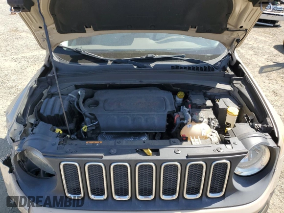 2015 Jeep Renegade Latitude with VIN ZACCJABT3FPB97255, listed as a Copart auction lot 51946045 with 49,645 mi miles and Salvage Title. Bid and sale history available at carsss.com. Image 12.