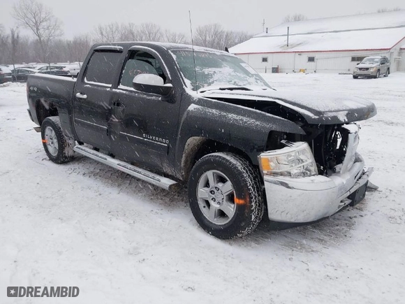 2012 Chevrolet Silverado 1500 LT with VIN 3GCPKSE77CG273494, listed as a IAAI auction lot 41572875 with 1 mi miles. Bid and sale history available at carsss.com. Image 1.