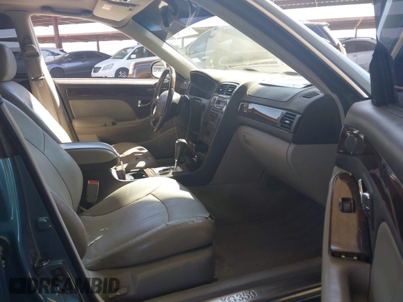 2003 Hyundai XG with VIN KMHFU45E23A259285, listed as a IAAI auction lot 41755815 with 62,134 mi miles and . Bid and sale history available at DreamBid. Image 5.