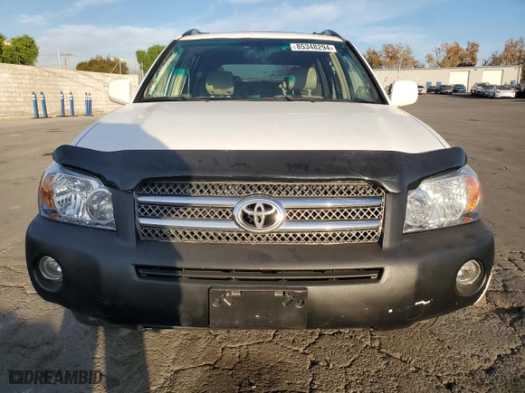 2006 Toyota Highlander Hybrid with VIN JTEDW21A760015506, listed as a Copart auction lot 85348294 with 0 mi miles and Non Repairable. Bid and sale history available at carsss.com. Image 5.