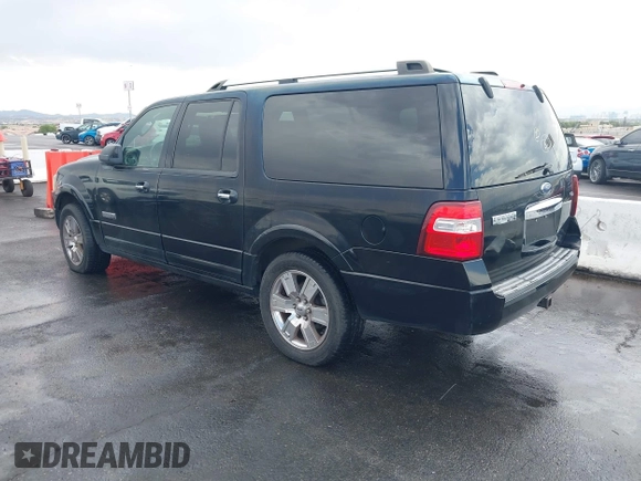 2008 Ford Expedition Max Limited z VIN 1FMFK19508LA39394, wystawiony jako IAAI lot #42660736 z przebiegiem 172 338 mil mil oraz . Historia ofert i sprzedaży dostępna na DreamBid. Obrazek 3.