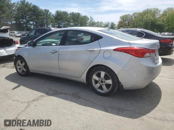 2013 Hyundai Elantra GLS z VIN 5NPDH4AE7DH160509, wystawiony jako Copart lot #55120015 z przebiegiem 211 228 mil mil oraz Tytuł czysty. Historia ofert i sprzedaży dostępna na DreamBid. Obrazek 2.