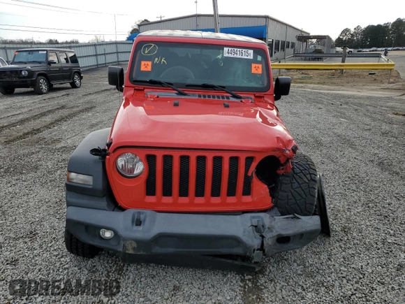 2021 Jeep Wrangler Unlimited Sport S z VIN 1C4HJXDN4MW625647, wystawiony jako Copart lot #44941615 z przebiegiem 86 115 mil mil oraz Szkoda całkowita • Salvage title. Historia ofert i sprzedaży dostępna na DreamBid. Obrazek 5.