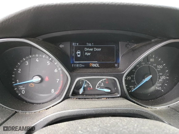 2017 Ford Focus SE with VIN 1FADP3K27HL278200, listed as a Copart auction lot 53913115 with 111,813 mi miles and Clean Title. Bid and sale history available at carsss.com. Image 9.