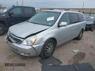 2012 Kia Sedona EX with VIN KNDMH4C74C6497243, listed as a IAAI auction lot 41368080 with 218,806 mi miles. Bid and sale history available at carsss.com. Image 17.