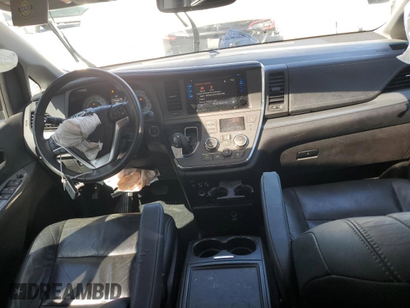 2017 Toyota Sienna SE with VIN 5TDXZ3DC0HS818945, listed as a Copart auction lot 49967775 with 103,571 mi miles and Salvage Title. Bid and sale history available at carsss.com. Image 8.