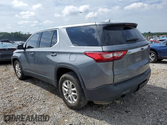 2020 Chevrolet Traverse LS with VIN 1GNERFKW4LJ128179, listed as a Copart auction lot 67110854 with 104,919 mi miles and Salvage Title. Bid and sale history available at carsss.com. Image 2.