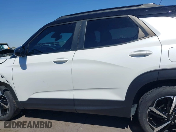 2022 Chevrolet TrailBlazer RS with VIN KL79MTSL8NB120156, listed as a IAAI auction lot 42104073 with 27,147 mi miles. Bid and sale history available at carsss.com. Image 14.