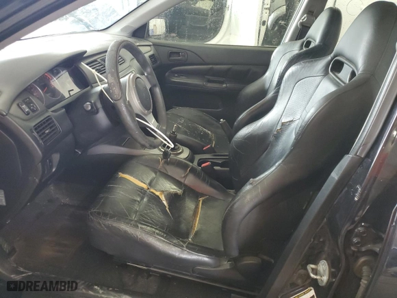 2005 Mitsubishi Lancer Evolution VIII with VIN JA3AH86D45U023317, listed as a Copart auction lot 78750514 with 232,987 mi miles and Salvage Title. Bid and sale history available at carsss.com. Image 7.