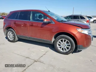 2014 Ford Edge Limited with VIN 2FMDK3KC9EBA02755, listed as a Copart auction lot 47131415 with 121,601 mi miles and Salvage Title. Bid and sale history available at carsss.com. Image 4.