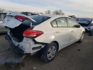 2017 Kia Forte LX with VIN 3KPFK4A72HE086261, listed as a Copart auction lot 51515425 with 27,150 mi miles and Non Repairable. Bid and sale history available at DreamBid. Image 3.