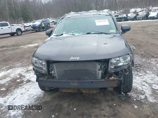 2017 Jeep Compass 75th Anniversary Edition with VIN 1C4NJDBBXHD154468, listed as a IAAI auction lot 41690768 with 109,188 mi miles. Bid and sale history available at carsss.com. Image 12.