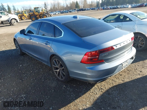 2017 Volvo S90 Momentum with VIN YV1A22MK0H1014633, listed as a IAAI auction lot 41266677 with 46,470 mi miles. Bid and sale history available at carsss.com. Image 3.