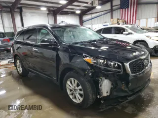 2019 Kia Sorento LX with VIN 5XYPGDA39KG437261, listed as a Copart auction lot 48175935 with 73,566 mi miles and Salvage Title. Bid and sale history available at DreamBid. Image 4.