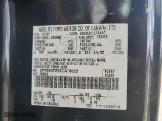 2002 Ford F-150 XL with VIN 2FTRX07222CA18022, listed as a Copart auction lot 80419784 with 283,975 mi miles and Salvage Title. Bid and sale history available at carsss.com. Image 12.