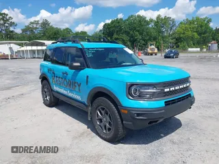 2021 Ford Bronco Sport Badlands z VIN 3FMCR9D96MRA64190, wystawiony jako IAAI lot #42265288 z przebiegiem 94 640 mil mil oraz . Historia ofert i sprzedaży dostępna na DreamBid. Obrazek 1.