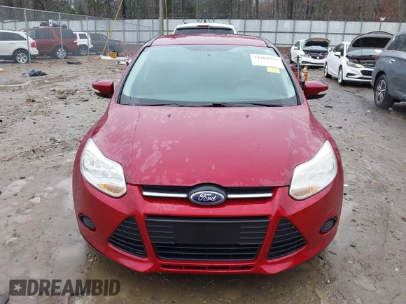 2013 Ford Focus SE with VIN 1FADP3F20DL204797, listed as a IAAI auction lot 41404937 with 146,643 mi miles. Bid and sale history available at carsss.com. Image 12.