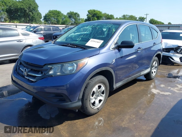 2014 Honda CR-V LX with VIN 2HKRM4H3XEH694479, listed as a IAAI auction lot 41992465 with 134,438 mi miles and . Bid and sale history available at carsss.com. Image 21.