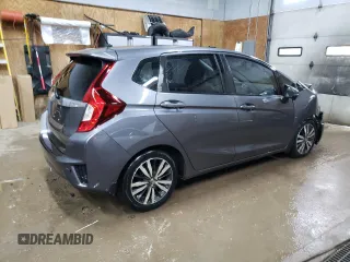 2015 Honda Fit EX-L with VIN 3HGGK5H89FM747538, listed as a Copart auction lot 48853795 with 73,361 mi miles and Clean Title. Bid and sale history available at carsss.com. Image 3.