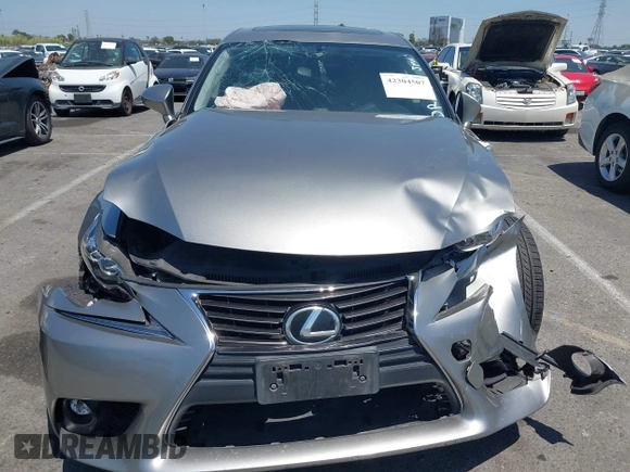 2015 Lexus IS 250 with VIN JTHBF1D27F5057749, listed as a IAAI auction lot 42304507 with 218,452 mi miles and . Bid and sale history available at DreamBid. Image 12.
