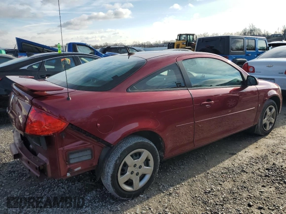 2009 Pontiac G5 with VIN 1G2AS18H697273578, listed as a Copart auction lot 87272274 with 78,605 mi miles and Salvage Title. Bid and sale history available at carsss.com. Image 3.