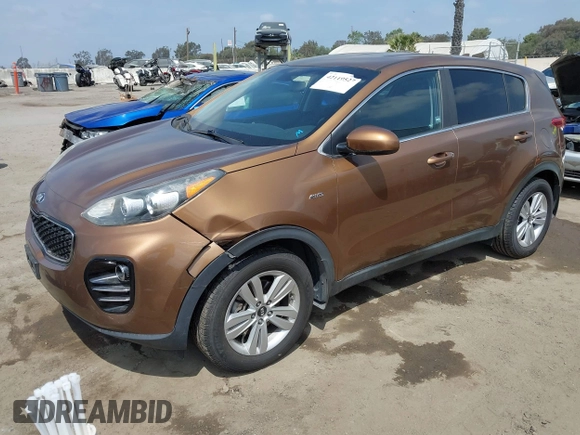 2017 Kia Sportage LX with VIN KNDPMCAC3H7168179, listed as a IAAI auction lot 42119527 with 96,335 mi miles and . Bid and sale history available at carsss.com. Image 18.