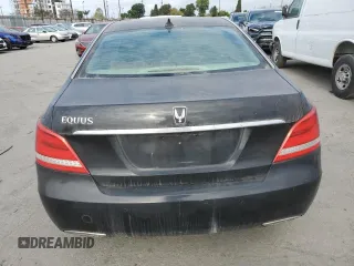 2015 Hyundai Equus Signature with VIN KMHGH4JH8FU095195, listed as a Copart auction lot 53468995 with 118,827 mi miles and Clean Title. Bid and sale history available at DreamBid. Image 6.