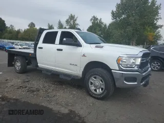 2022 Ram 2500 Tradesman with VIN 3C6UR5HL2NG398759, listed as a Copart auction lot 72958244 with 5,300 mi miles and Salvage title. Bid and sale history available at DreamBid. Image 4.