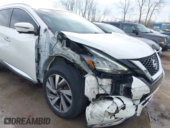 2019 Nissan Murano S with VIN 5N1AZ2MS0KN111800, listed as a IAAI auction lot 41836192 with 81,764 mi miles. Bid and sale history available at carsss.com. Image 6.