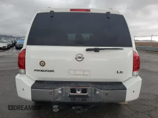 2006 Nissan Armada LE с VIN 5N1AA08A56N717127, выставлен на аукционе Copart как лот 44854175 с пробегом 130 852 миль миль и Списание • Salvage title. История ставок и продаж доступна на DreamBid. Изображение 6.