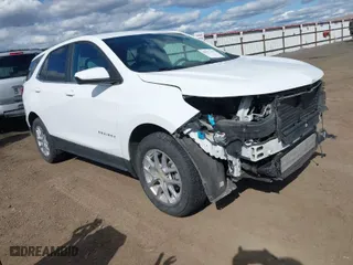 2023 Chevrolet Equinox LT with VIN 3GNAXTEG1PS203321, listed as a IAAI auction lot 41917441 with 60,022 mi miles. Bid and sale history available at carsss.com. Image 1.