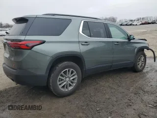2023 Chevrolet Traverse LT Cloth with VIN 1GNERGKW6PJ222236, listed as a Copart auction lot 49342875 with 33,143 mi miles and Salvage Title. Bid and sale history available at carsss.com. Image 3.