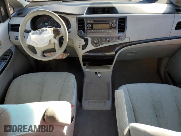 2011 Toyota Sienna with VIN 5TDZK3DC6BS025332, listed as a Copart auction lot 48283815 with 278,252 mi miles and Salvage Title. Bid and sale history available at carsss.com. Image 8.