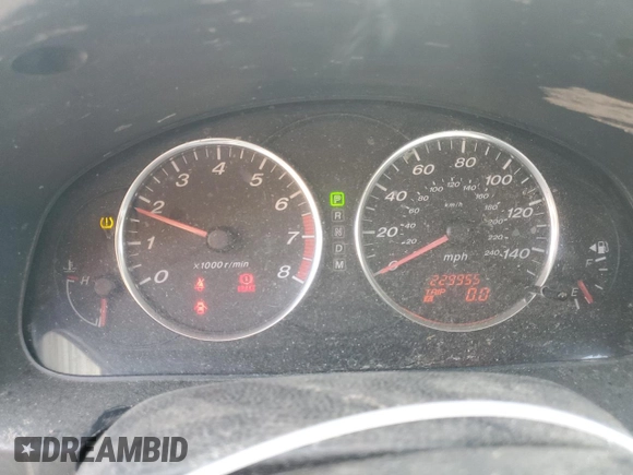2008 Mazda 6 i Sport VE with VIN 1YVHP80C185M28336, listed as a Copart auction lot 50919245 with 229,955 mi miles and Salvage Title. Bid and sale history available at carsss.com. Image 9.