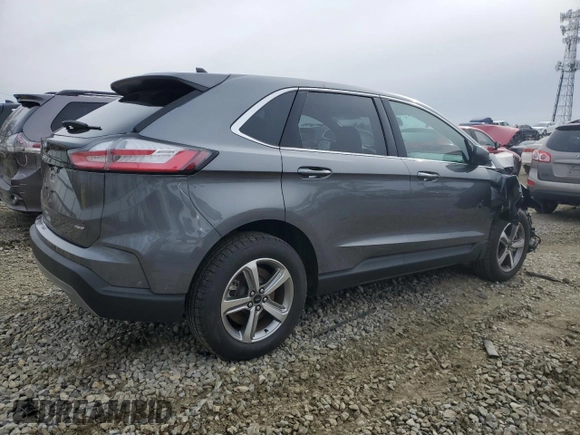 2024 Ford Edge SEL with VIN 2FMPK4J96RBA61650, listed as a Copart auction lot 45419415 with 3,575 mi miles and Salvage Title. Bid and sale history available at carsss.com. Image 3.