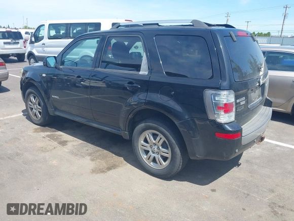 2008 Mercury Mariner Premier with VIN 4M2CU97188KJ22670, listed as a IAAI auction lot 42213572 with 224,826 mi miles and . Bid and sale history available at DreamBid. Image 3.