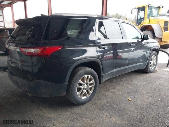 2018 Chevrolet Traverse LT Cloth with VIN 1GNEVGKW5JJ265209, listed as a IAAI auction lot 41700637 with 122,372 mi miles. Bid and sale history available at carsss.com. Image 4.