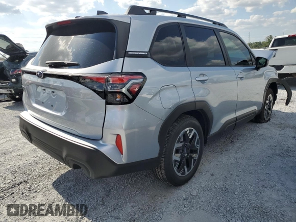 2025 Subaru Forester Premium with VIN JF2SLDDC9SH542604, listed as a Copart auction lot 53816305 with 440 mi miles and Salvage title. Bid and sale history available at DreamBid. Image 3.