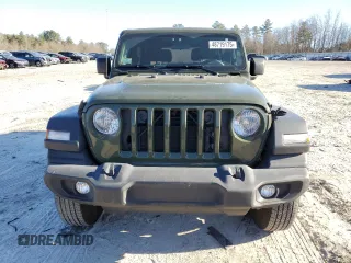 2021 Jeep Wrangler 80th Anniversary with VIN 1C4HJXAG7MW572013, listed as a Copart auction lot 48719175 with 72,133 mi miles and Salvage title. Bid and sale history available at DreamBid. Image 5.