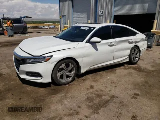 2019 Honda Accord EX z VIN 1HGCV1F43KA091729, wystawiony jako Copart lot #55897535 z przebiegiem 188 932 mil mil oraz Szkoda całkowita • Salvage title. Historia ofert i sprzedaży dostępna na DreamBid. Obrazek 1.