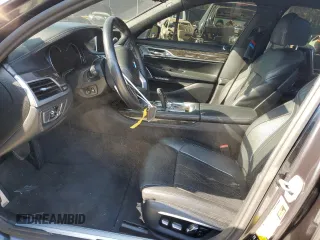 2016 BMW 7 Series 750i xDrive with VIN WBA7F2C56GG419078, listed as a Copart auction lot 75355703 with 0 mi miles. Bid and sale history available at carsss.com. Image 7.