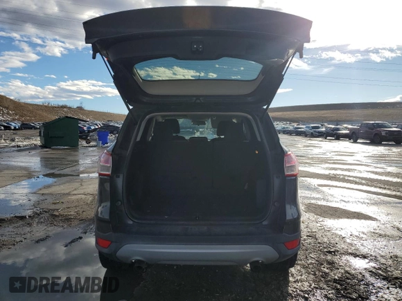 2016 Ford Escape SE with VIN 1FMCU0G74GUB15851, listed as a Copart auction lot 45950955 with 106,635 mi miles and Salvage Title. Bid and sale history available at carsss.com. Image 6.