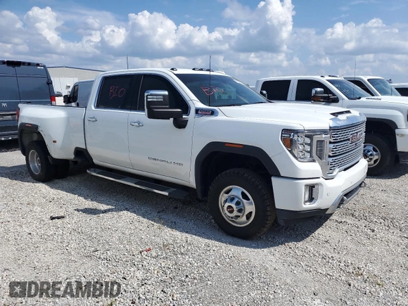 2020 GMC Sierra 3500HD Denali z VIN 1GT49WEY0LF236528, wystawiony jako Copart lot #67557524 z przebiegiem 63 622 mil mil oraz Szkoda całkowita • Salvage title. Historia ofert i sprzedaży dostępna na DreamBid. Obrazek 4.