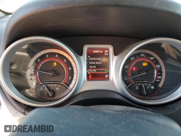2014 Dodge Journey American Value Pkg with VIN 3C4PDCAB2ET152828, listed as a Copart auction lot 46165675 with 231,617 mi miles and Salvage Title. Bid and sale history available at carsss.com. Image 9.