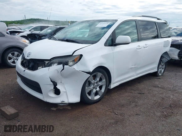 2012 Toyota Sienna SE с VIN 5TDXK3DC3CS268136, выставлен на аукционе IAAI как лот 42153110 с пробегом 248 887 миль миль и . История ставок и продаж доступна на DreamBid. Изображение 20.