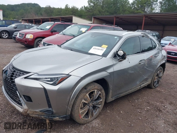 2022 Lexus UX 200 z VIN JTHP3JBH4N2049713, wystawiony jako IAAI lot #41618189 z przebiegiem 40 363 mil mil oraz . Historia ofert i sprzedaży dostępna na DreamBid. Obrazek 18.